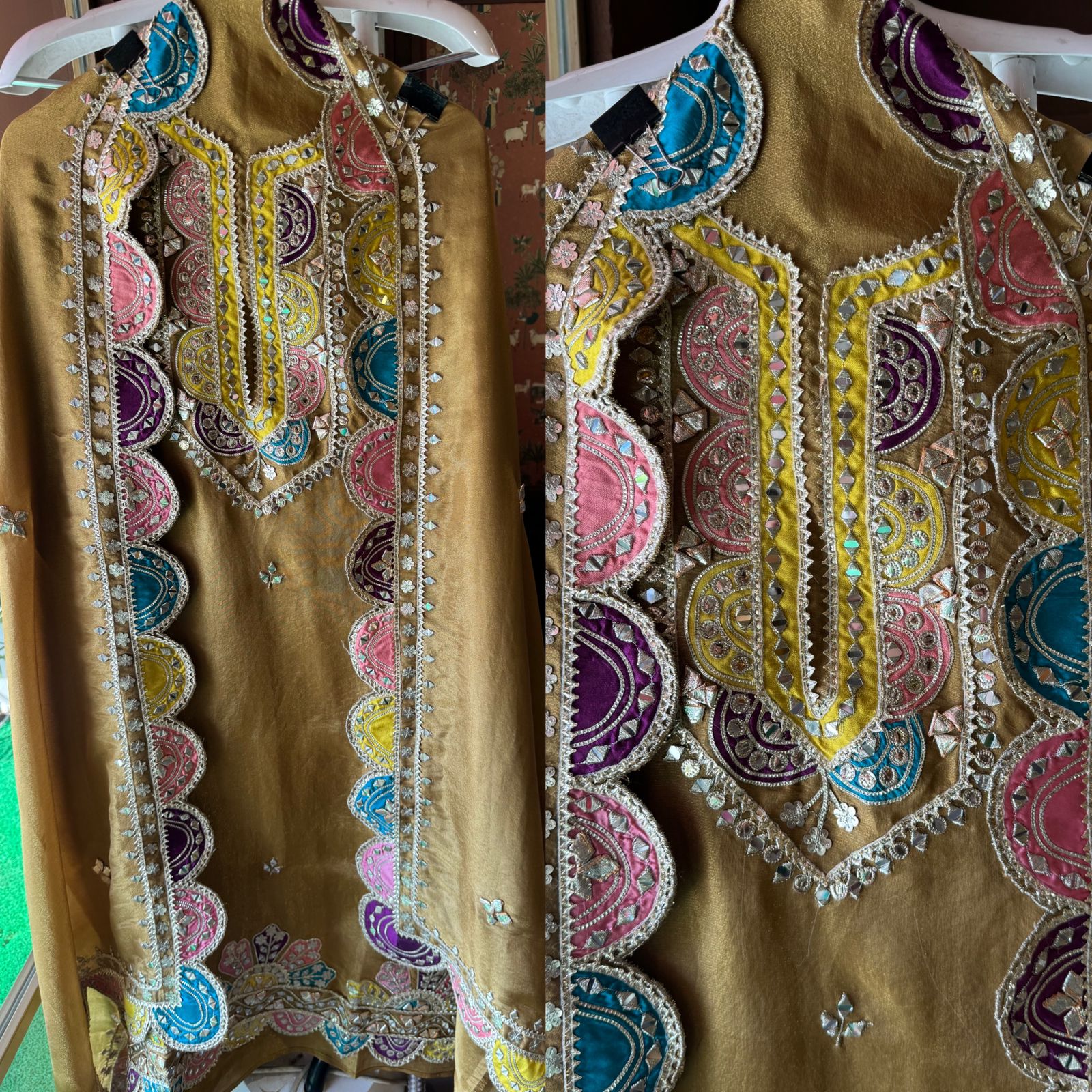 Pure Shimmer Tissue unstitched full size shirt